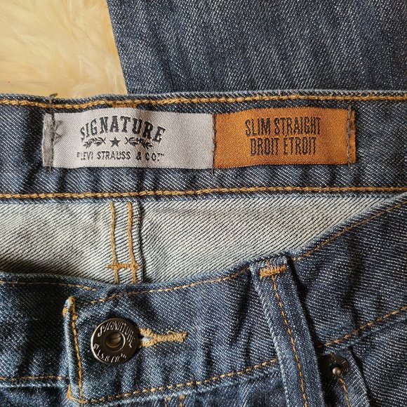 Levi's Signature Slim Straight Leg Jeans - Picture 3 of 7